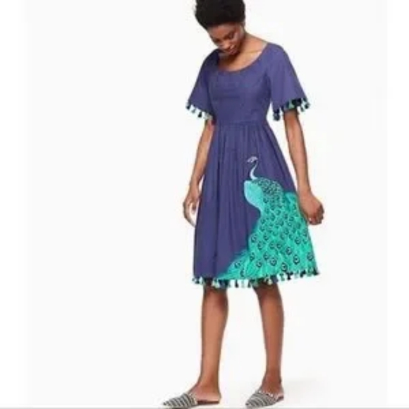 Kate spade Peacock dress - Picture 1 of 5